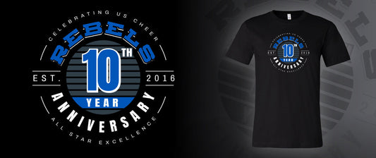 *Limited Edition* Rebels 10th Anniversary